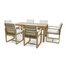 Patio Dining Set Outdoor Dining Table And Chair Set With And Removable Cushions For Patio