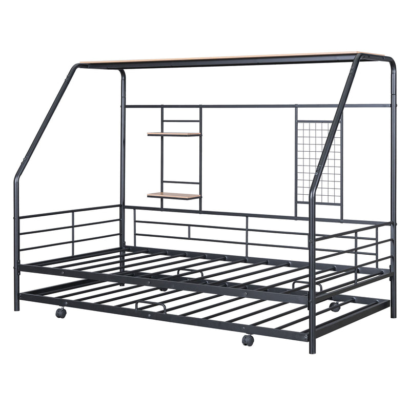 Playhouse Design Bed With Trundle