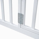 Metal House Bed With Fence And Door