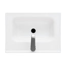 Modern Freestanding Bathroom Vanity With Ceramic Sink, Hot And Cold Faucet, 1 Door Cabinet & Open Shelf