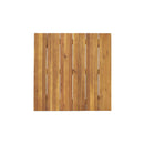 Crowne - Modern Coffee Table With Slat Design - Teak