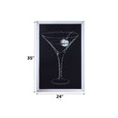 Talisha - 35" Wall Art - Mirrored