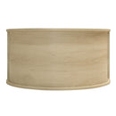 Tall Arched Kitchen Pantry, Arched Storage Display Cabinet With 2 Drawers & Adjustable Shelves, Rattan Door Versatile Storage Cabinet For Kitchen, Dining Room, Living Room - Natural