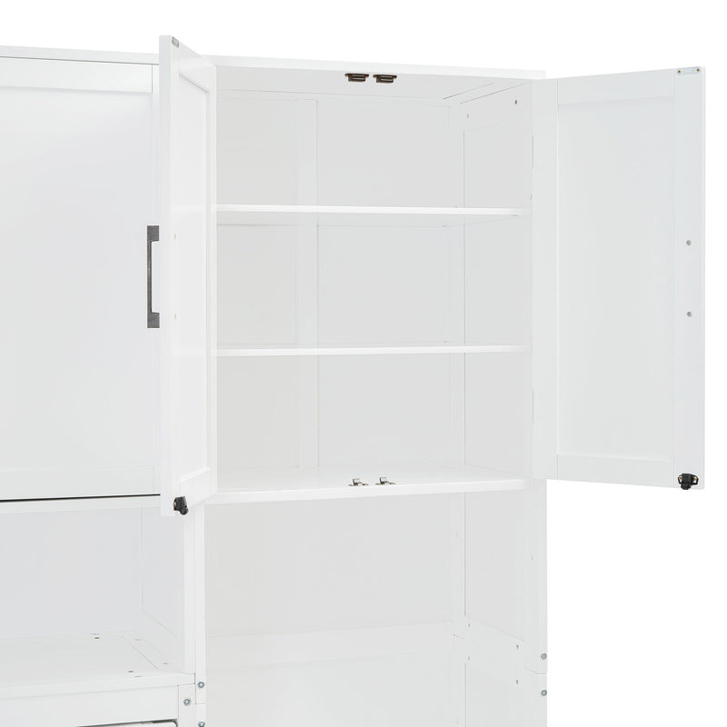 Murphy Wall Bed With Closet, Drawers & Desk