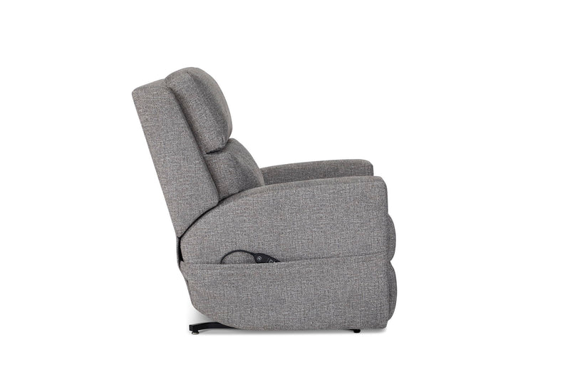 Score - Power Lift Recliner with Power Headrest & Lumbar - Gray