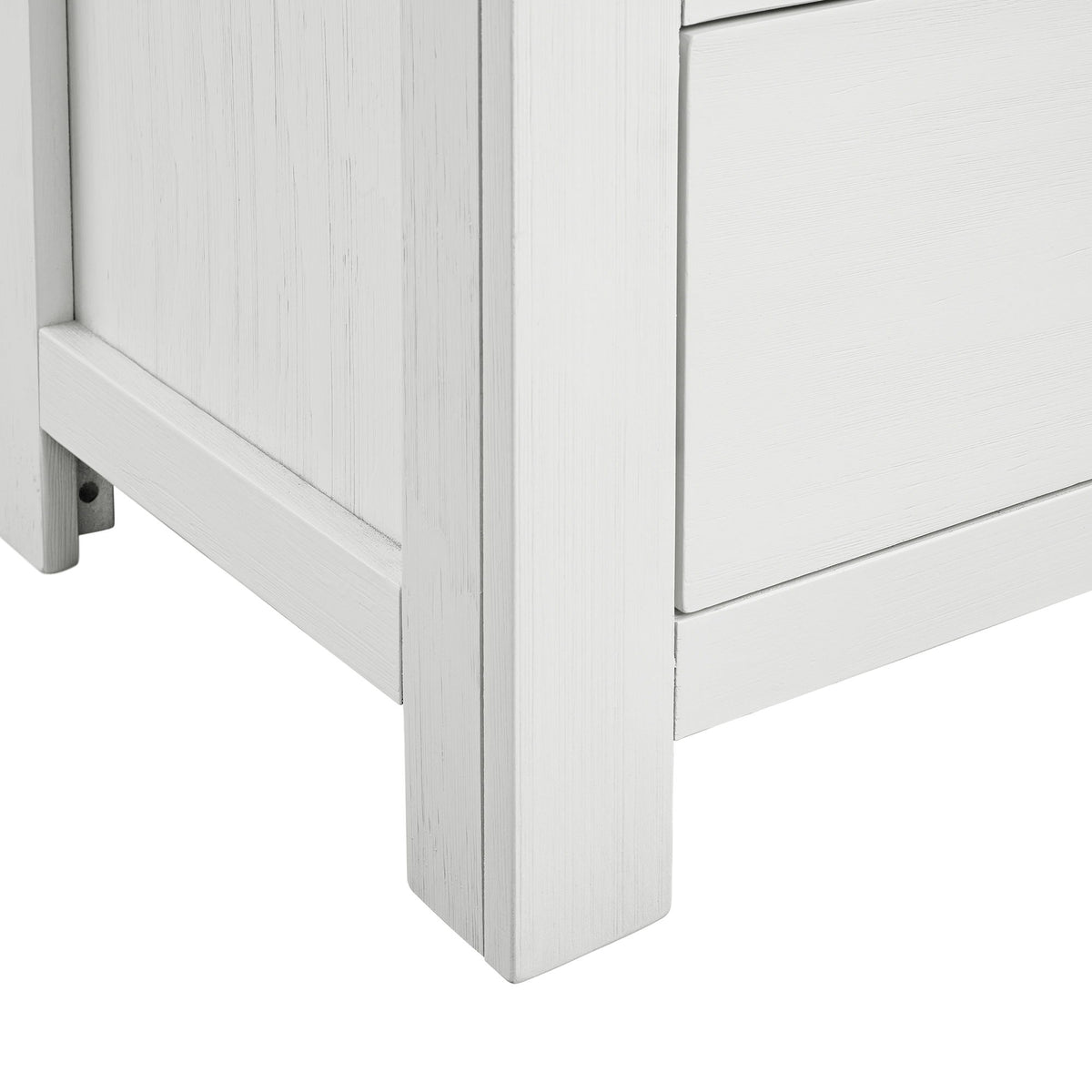 Wade Youth Chest in White by Elements International, view 3