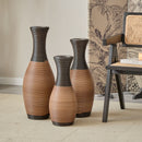Designer Floor Vases, Large Vases For Home Decor Flooring (Set of 3)