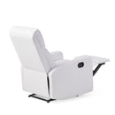 Contemporary Recliner Chair With Push Back Function