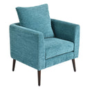 Modern Accent Upholstered Armchair With Pillow