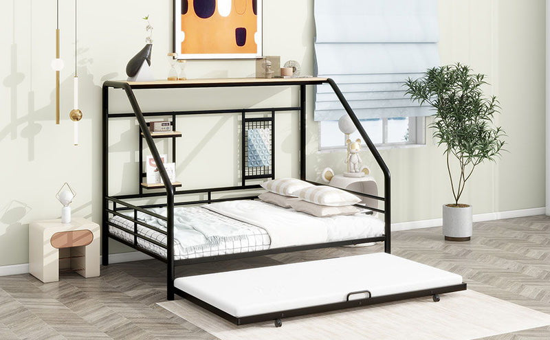 Playhouse Design Bed With Trundle