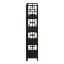 Bookshelf, Bookcase, Etagere, 4 Tier, For Office, Contemporary & Modern - Espresso
