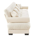 Super Comfort Oversized Modular Velvet Sectional Sofa, Deep Seat Convertible L Shaped Couch