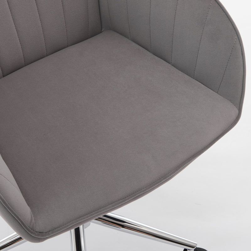 Adjustable Ergonomic Office Chair, Swivel Backrest Seat