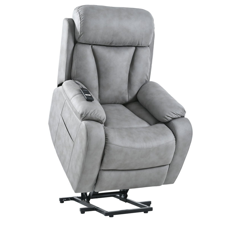 Lift Chair Recliner For Elderly Power Remote Control Recliner Sofa Relax Soft Chair Anti-Skid Australia Cashmere Fabric Furniture Living Room