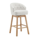 360 Degree Rotation Swivel Counter Stools (Set of 2)