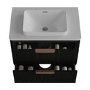 Elena - Modern Bathroom Vanity With Sink With Ample Storage, 2 Soft Close Drawers