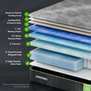 Supreme - 12" Hybrid Mattress With Plush Quilted Cooling Foam Design