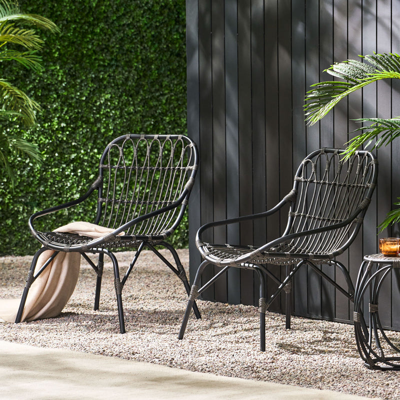 Monsoon - Outdoor Accent Chair With Open Weave Design