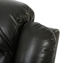 Classic Design Recliner, Upholstery Recliner, Glider Recliner - Black Berry
