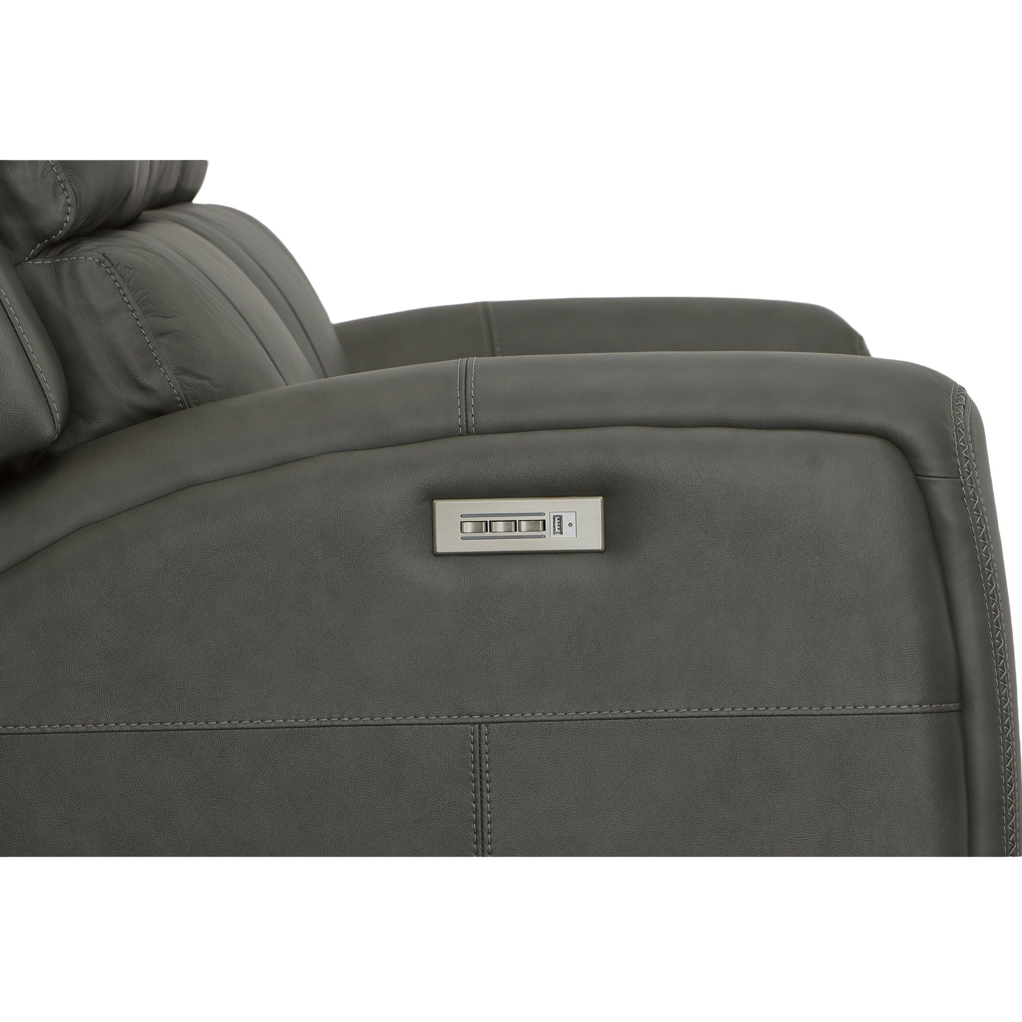 Linden - Power Reclining Loveseat With Power Headrests & Lumbar