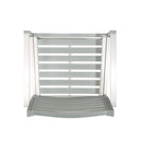 Outdoor Aluminum Rust Proof Barstools (Set of 2) - Silver