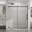 Frameless Tub Sliding Shower Door With Easy Clean Coating