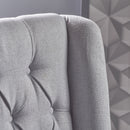 Sophisticated Tufted Dining Chair With High Back Design