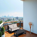 Durable Sofa With Rectangular Coffee Table