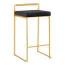 Fuji - Contemporary / Glam Design Counter Stool (Set of 2)