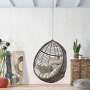 Morris Teardrop - Hanging Chair With Chain And Water Resistant Cushions