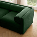 Modern Modular Sectional Sofa With Storag, Contemporary Cylindrical Design