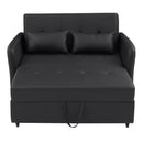 Convertible Sleeper Bed, Adjustable Oversized Armchair With 3 USB Ports