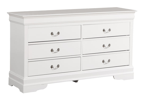 Louis Phillipe - G3190-D Dresser - White