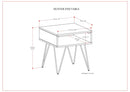 Hunter - End Table - Wood