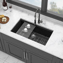 Quartz Kitchen Sink, Granite Composite Workstation Undermount