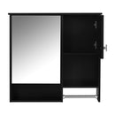Modern Wall Mounted Bathroom Medicine Cabinet, Bathroom Wall Storage Cabinet With Mirror