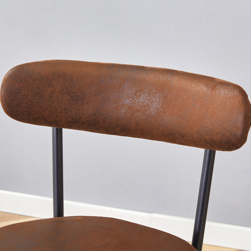 Fashionable Ergonomic High Legged Bar Chairs (Set of 2)