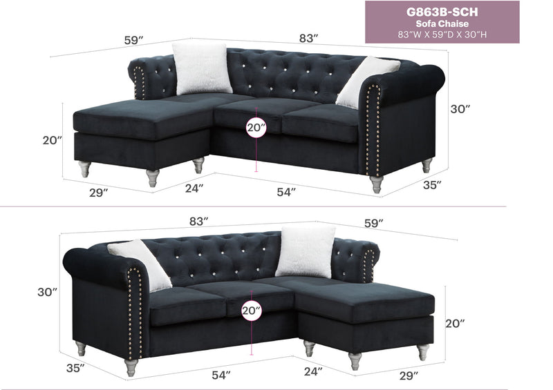 Raisa - Sofa Chaise