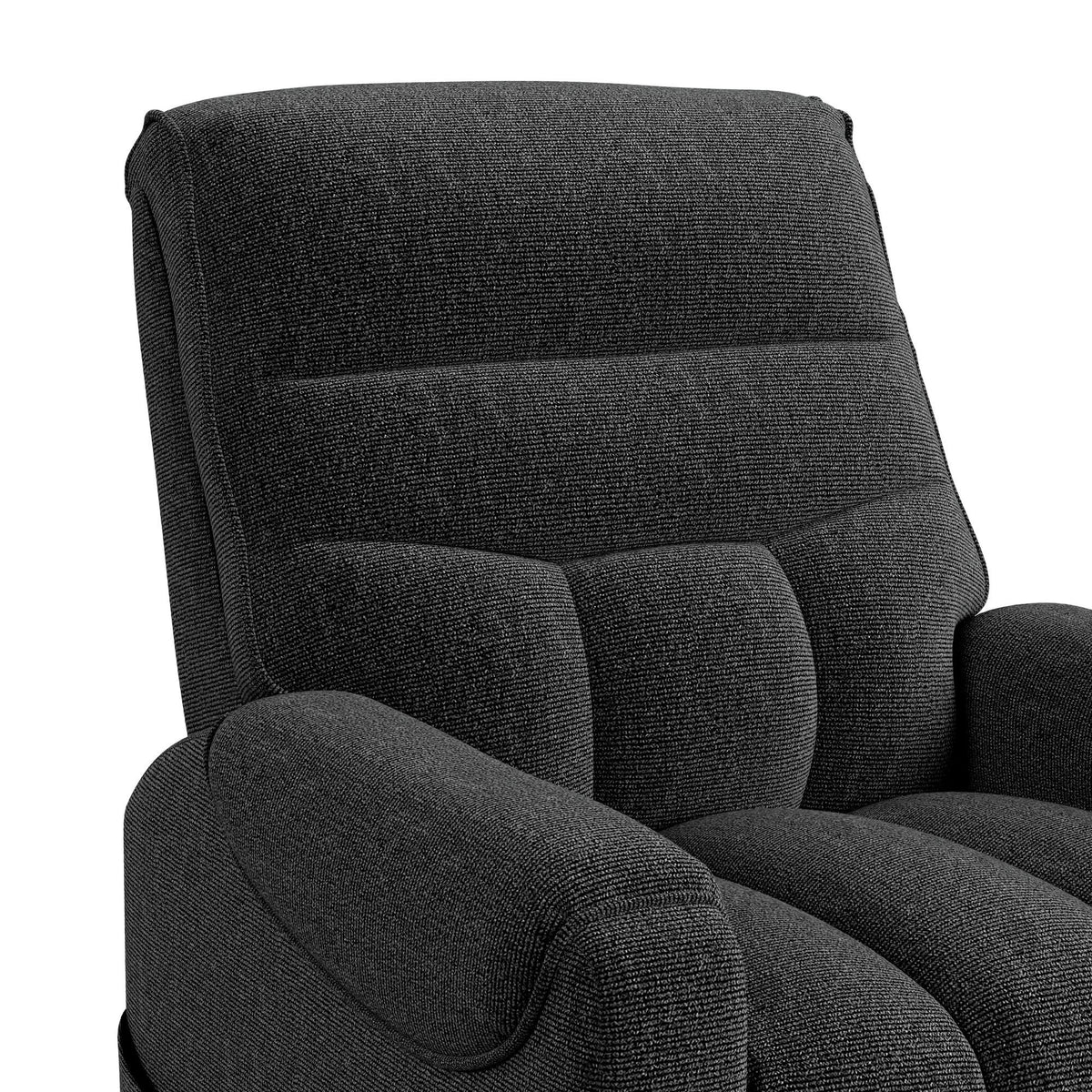 Desoto Power Lift Chair in Sahara Black by Elements International, view 2