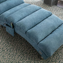 Massage Chaise Lounge Indoor With Remote Control, Ergonomic Electric Massage Lounger