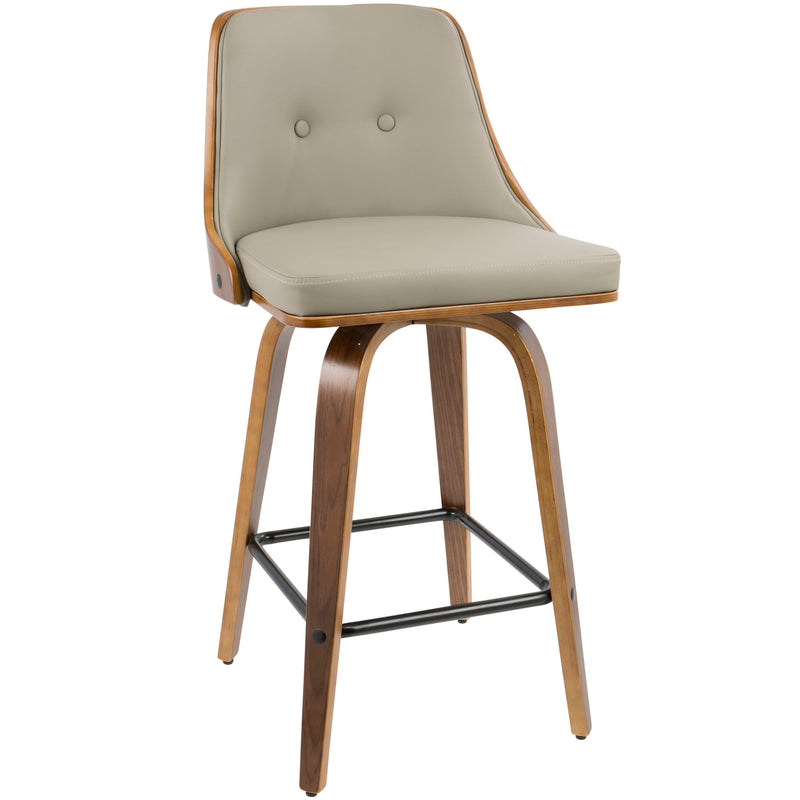 Gianna - Mid Century Modern Counter Stool (Set of 2)