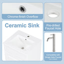 Bathroom Vanity With Sink, Cabinet With Adjustable Shelf