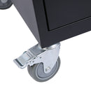 Mobile Charging Cart And Cabinet For Tablets Laptops 32-Device - Matt Black
