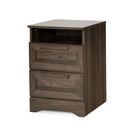 Broxon - Rustic Drawer Nightstand