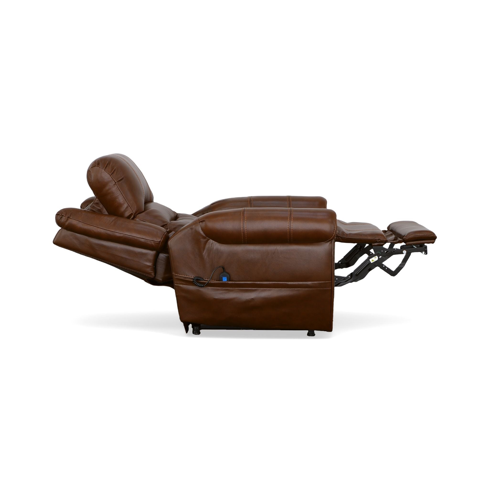 Oscar - Power Lift Recliner With Right-Hand Control & Power Headrest - Grizzly