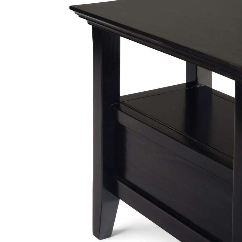 Amherst - Narrow Side Table - Hickory Brown