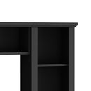 Minimalist Entertainment Wall Unit Set With Bridge For TVs Up To 75"