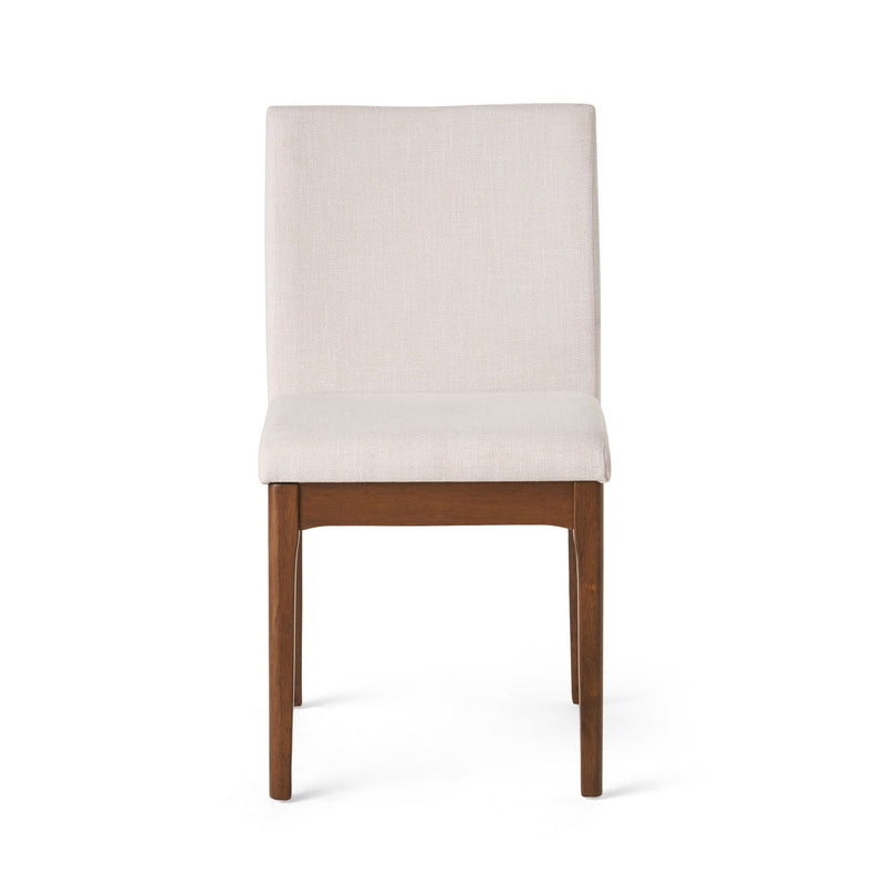 Contemporary Fabric Comfort Dining Chairs (Set of 2)