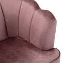 Modern Glam 3 Seater Sofa With Velvet Texture