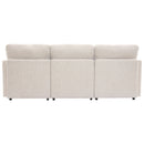Sectional Sofa Modular U-Shaped With Ottoman & USB Ports